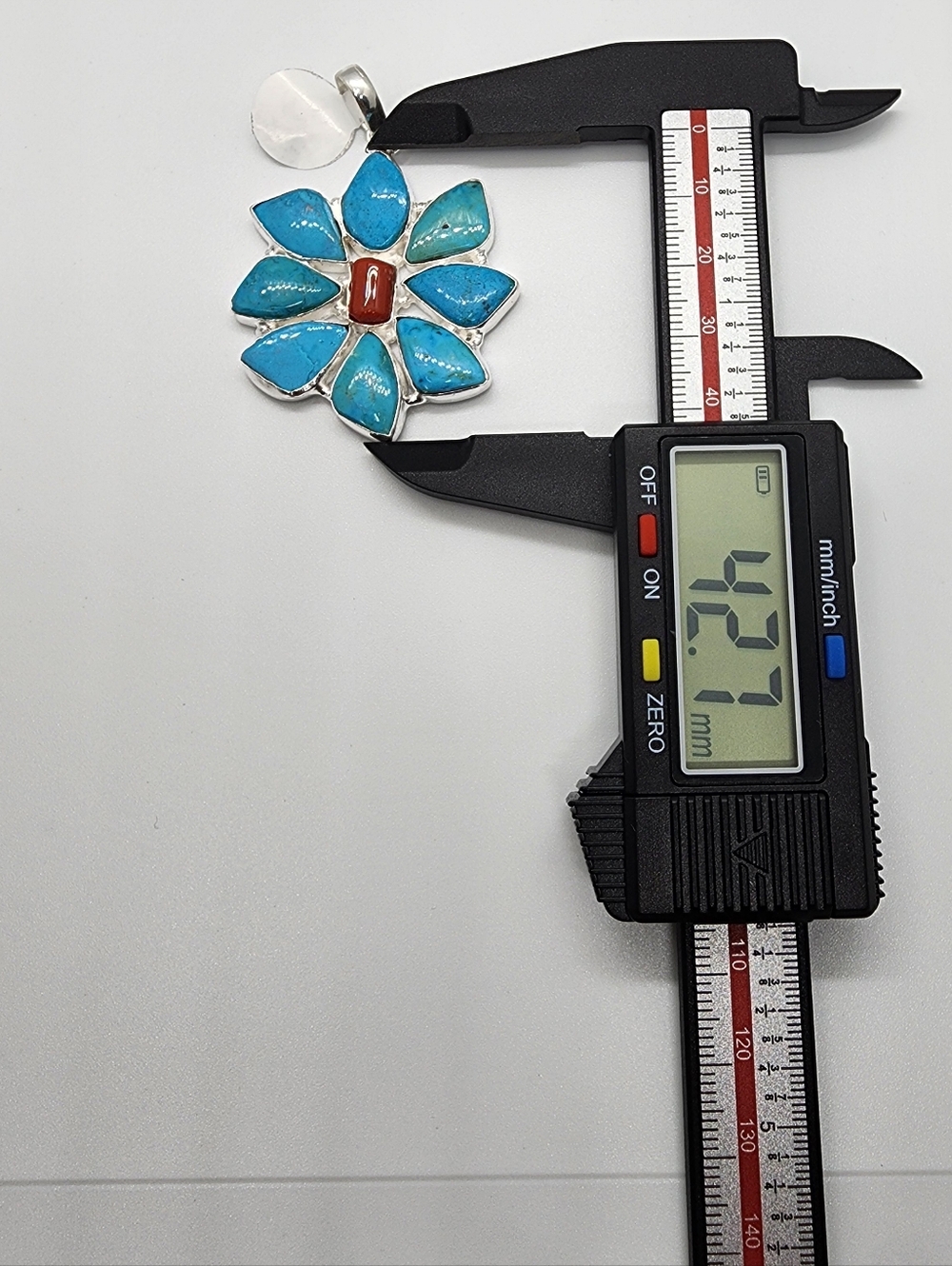 Turquoise Flower Set - Picture 8 of 10